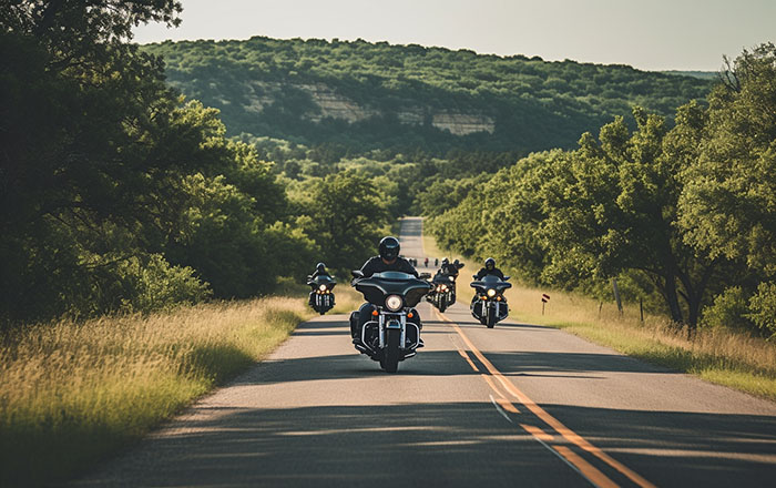 best motorcycle road trip in texas